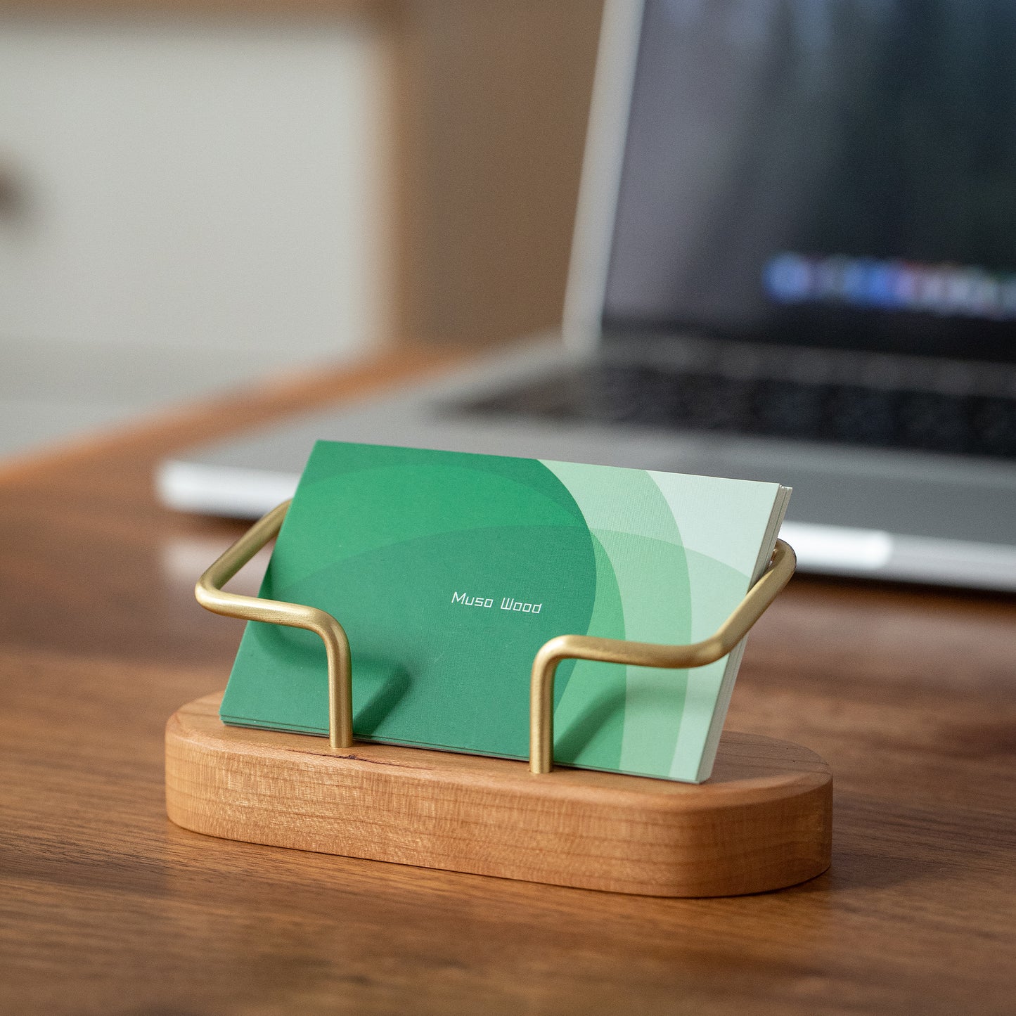 muso wood | Elegant Business Card Holder