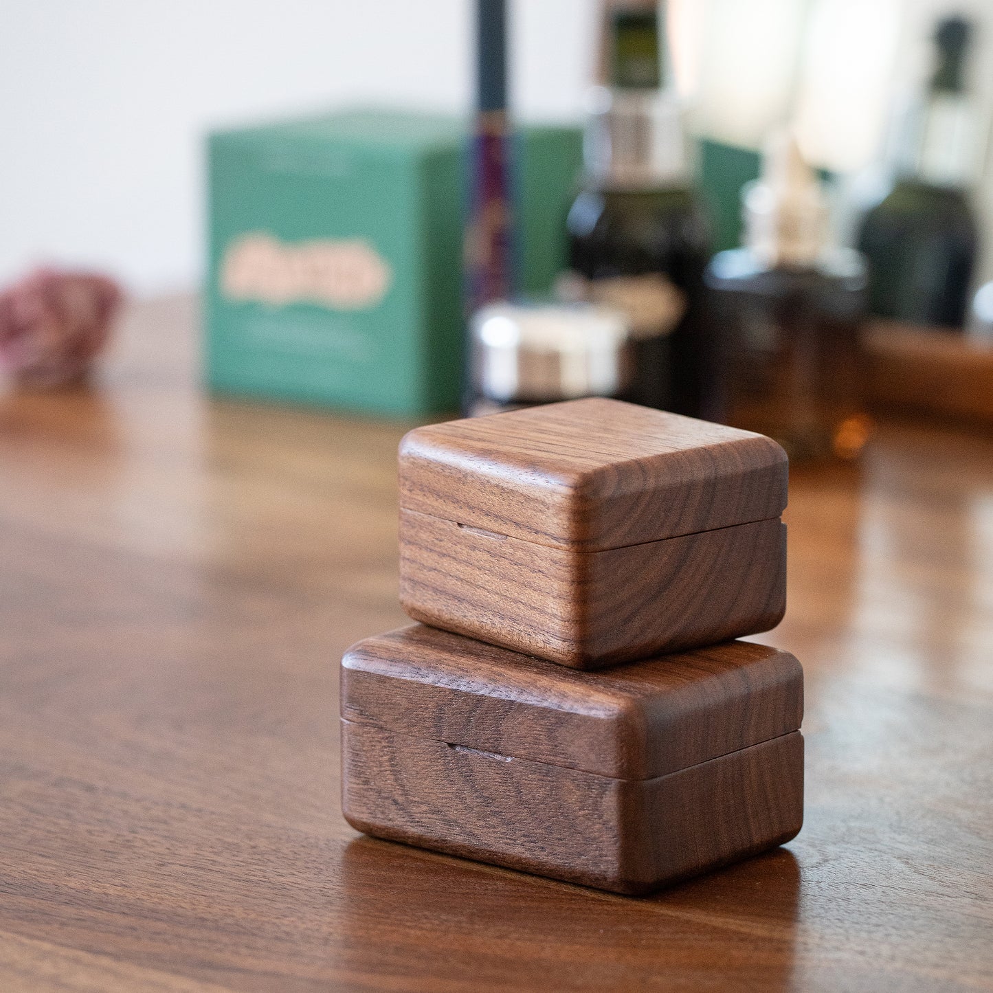 muso wood | Walnut Ring Box Handmade