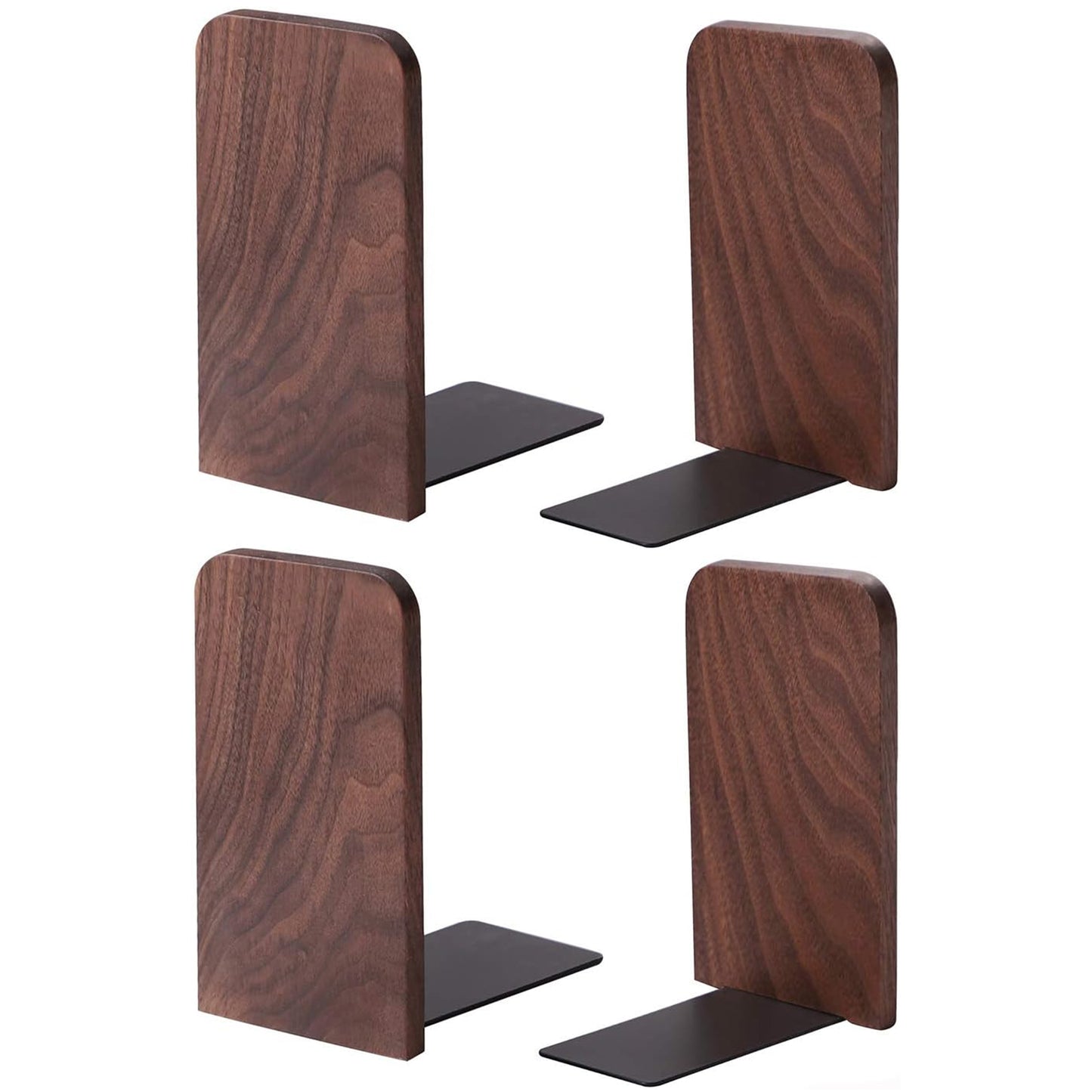 muso wood | Wooden Bookends for Shelves