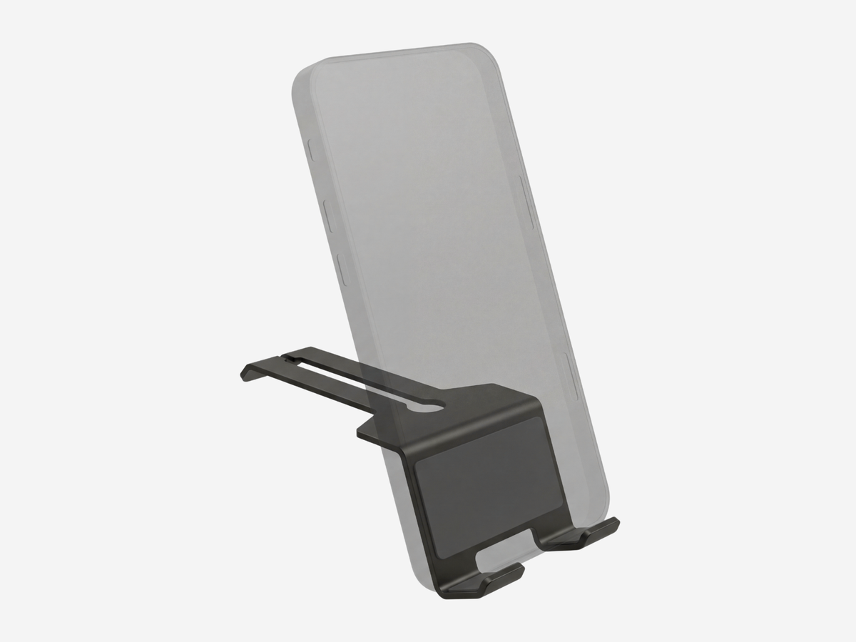 Phone Holder for Monitor Riser