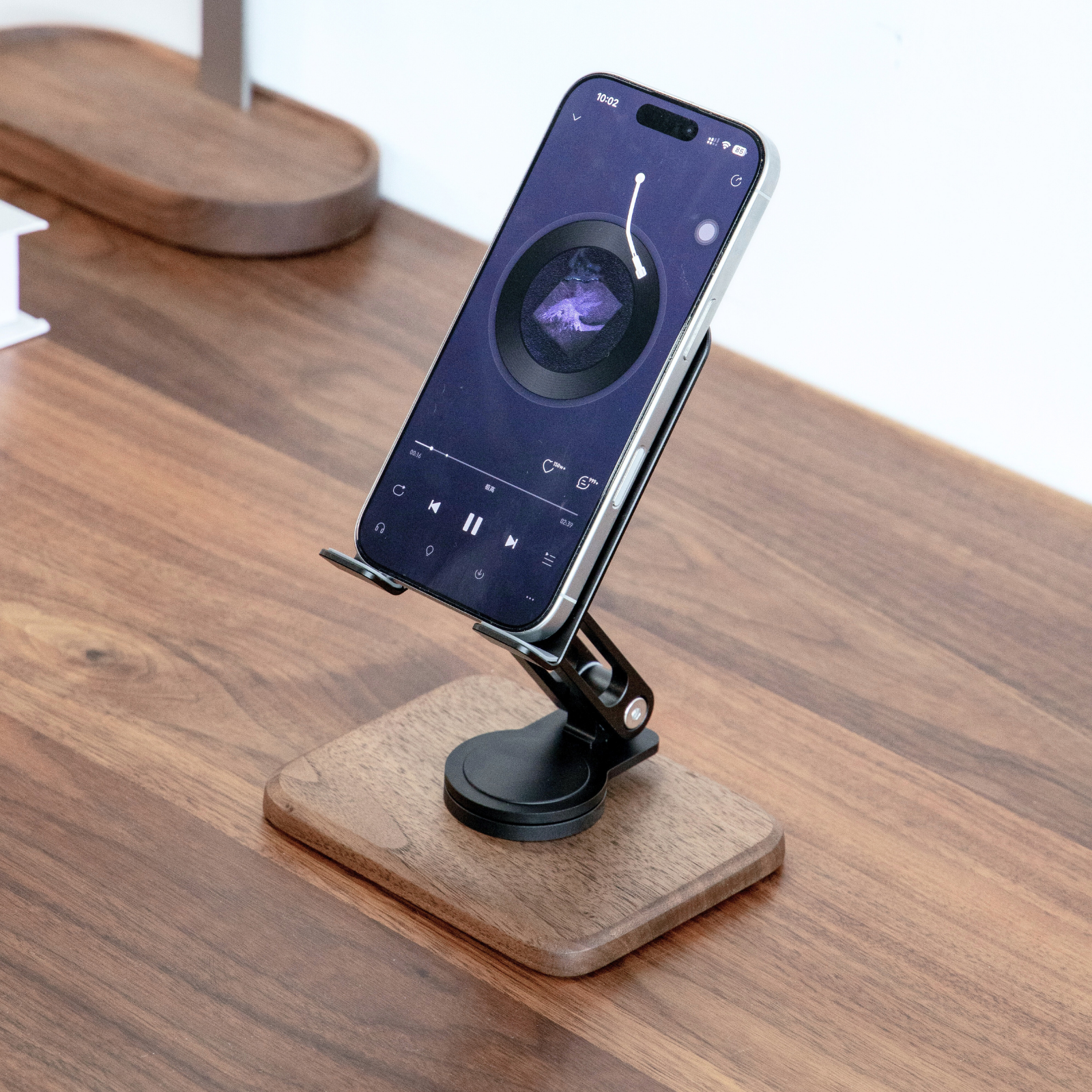 Wooden Phone Stand