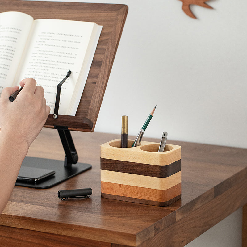 Wooden Pen Holder