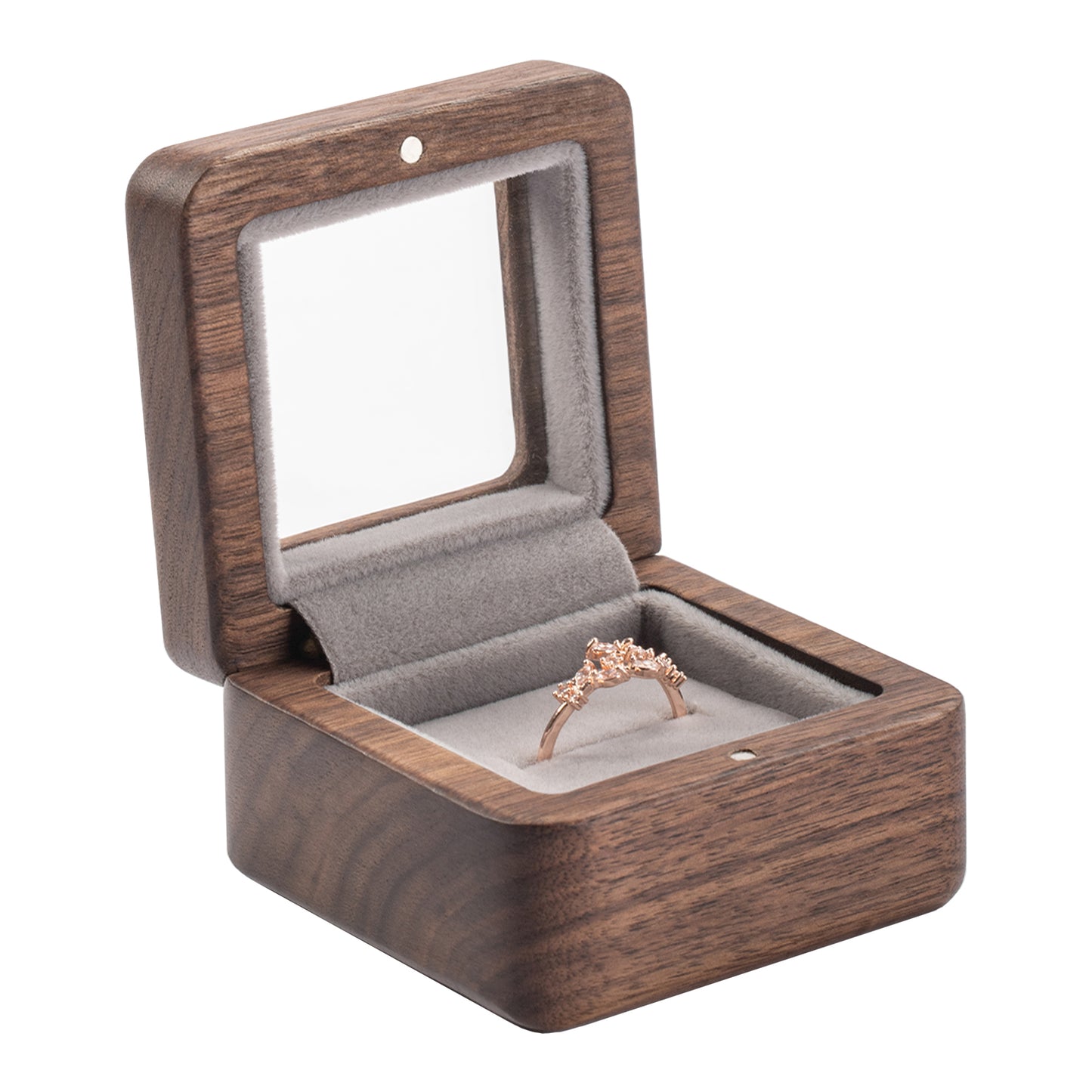 muso wood | Walnut Ring Box Handmade