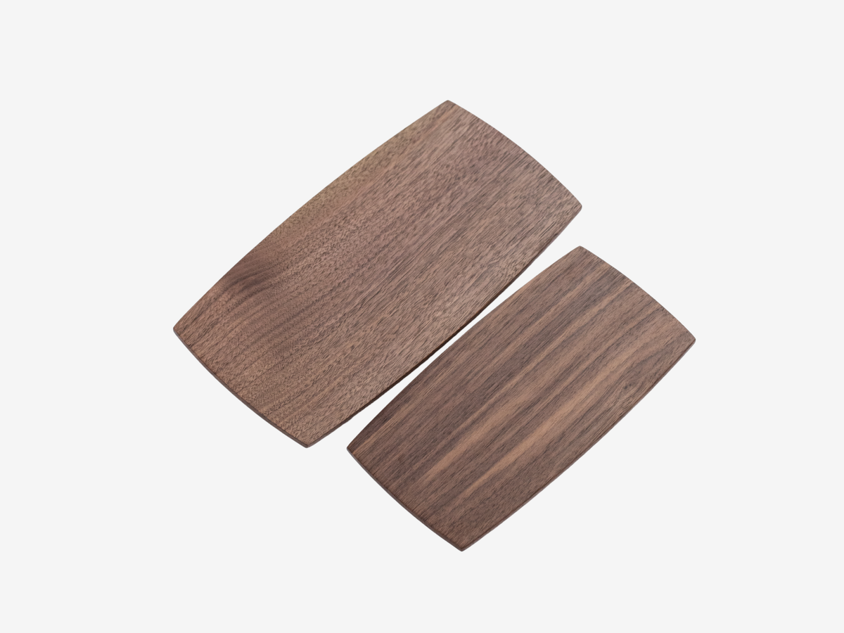 Walnut Curved Edge Tray — product image 1
