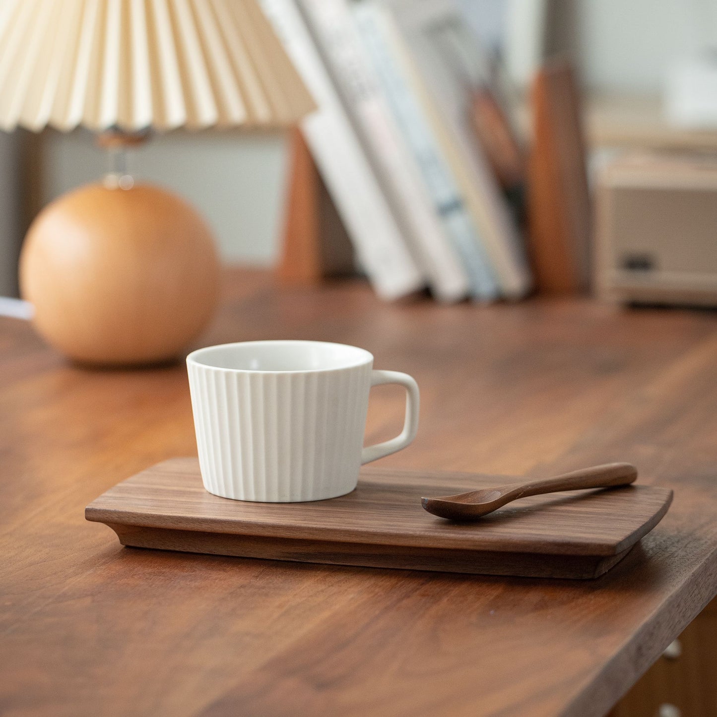 Walnut Curved Edge Tray