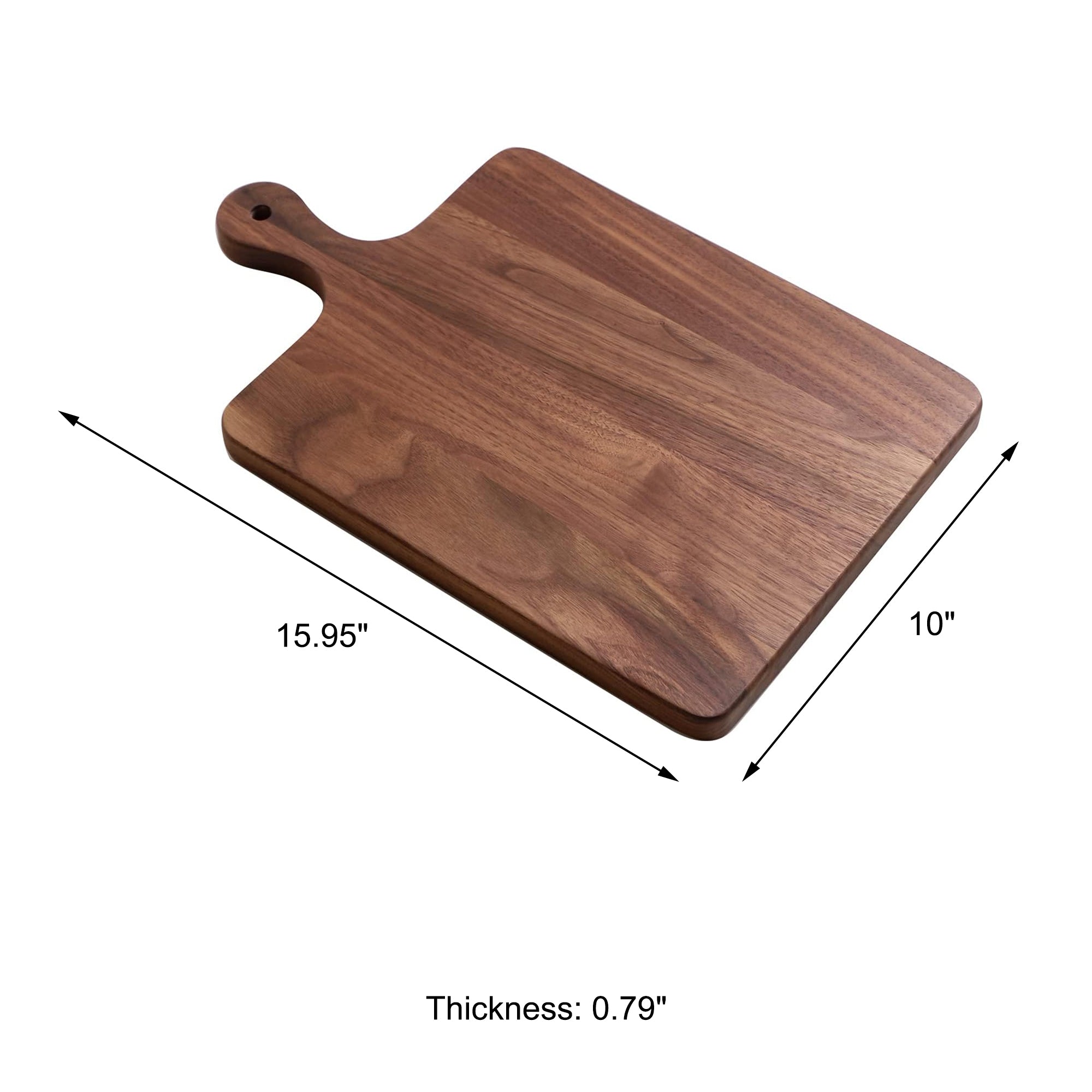Walnut Cutting Board with Handles