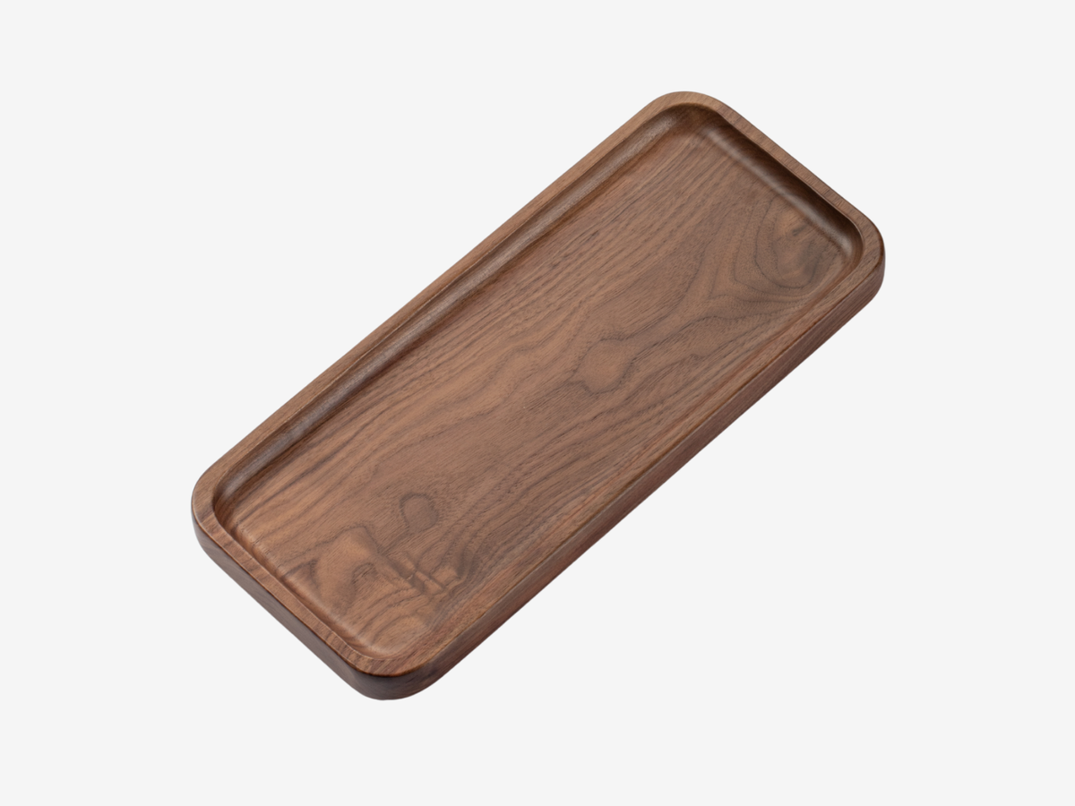 Walnut Serving Tray, 11.8×5”