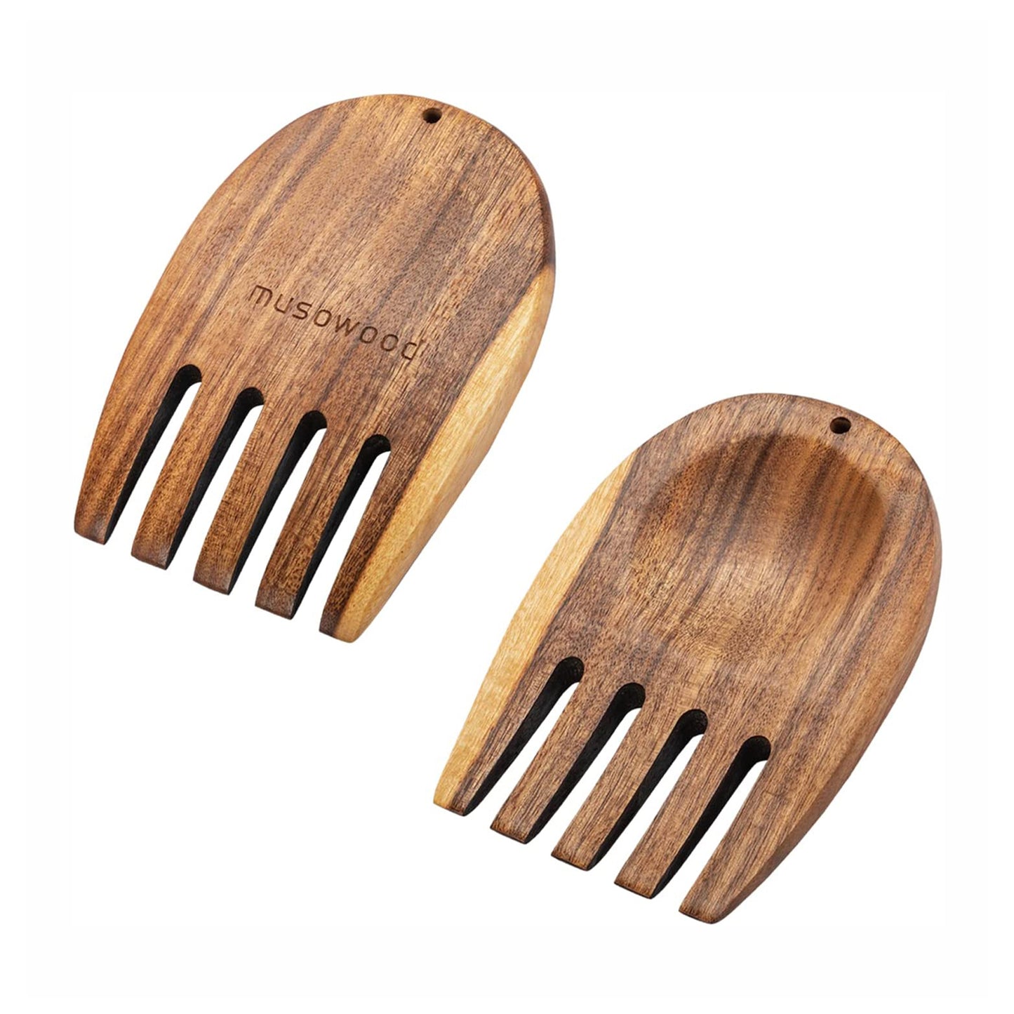 Acacia Salad Hands 1 Pair