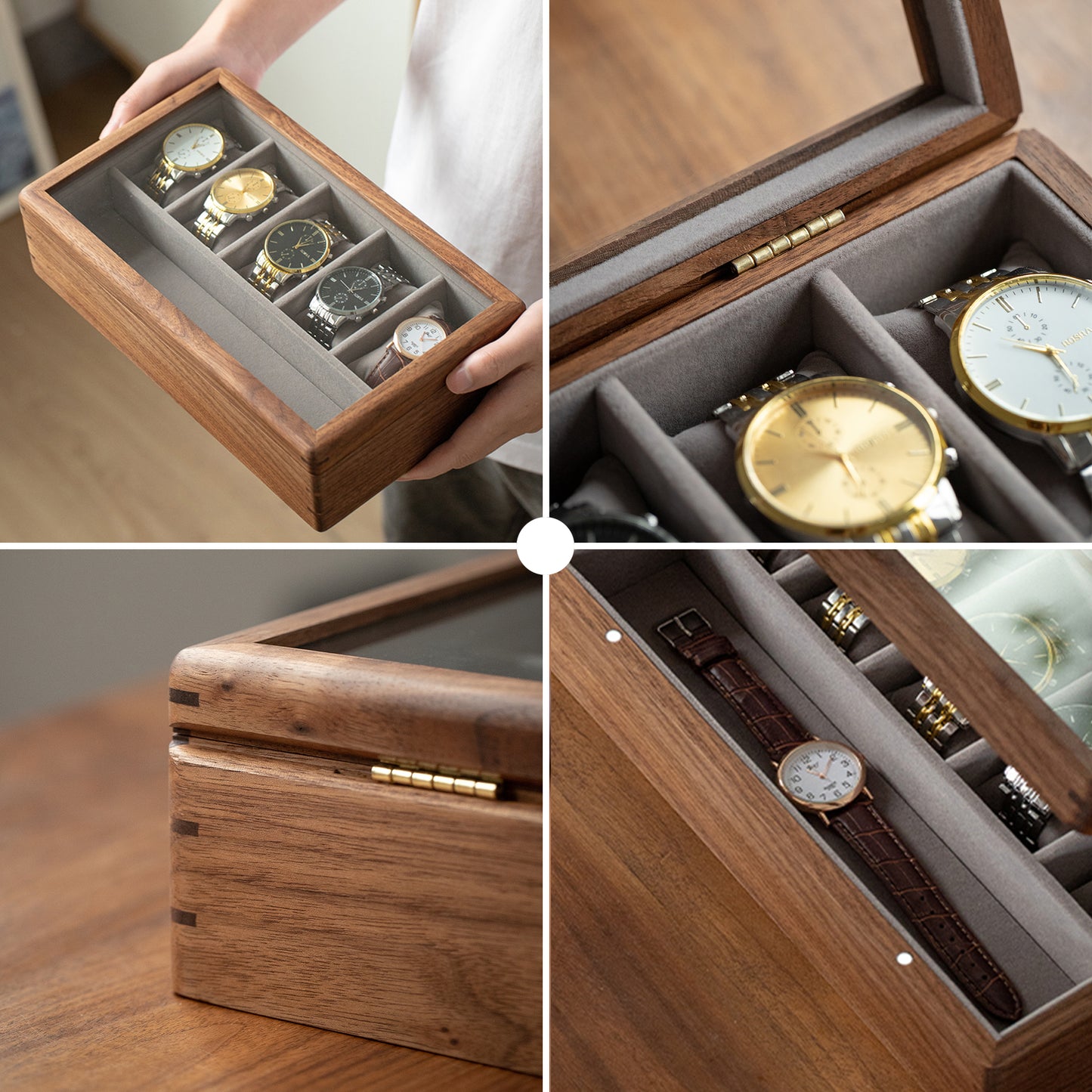 Walnut Watch Box