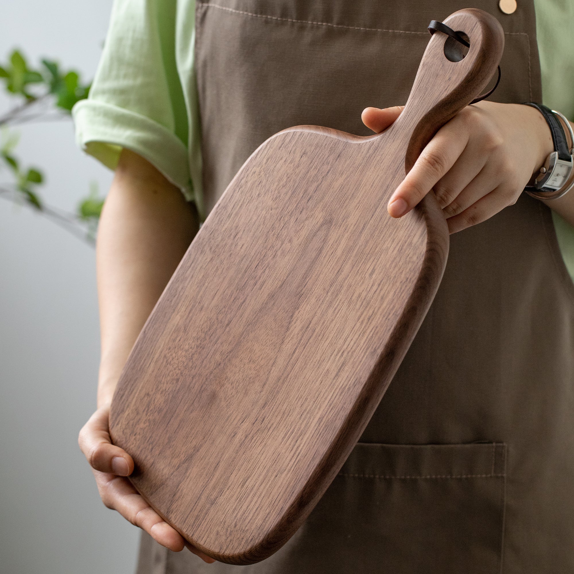 Walnut Cutting Board with Handles