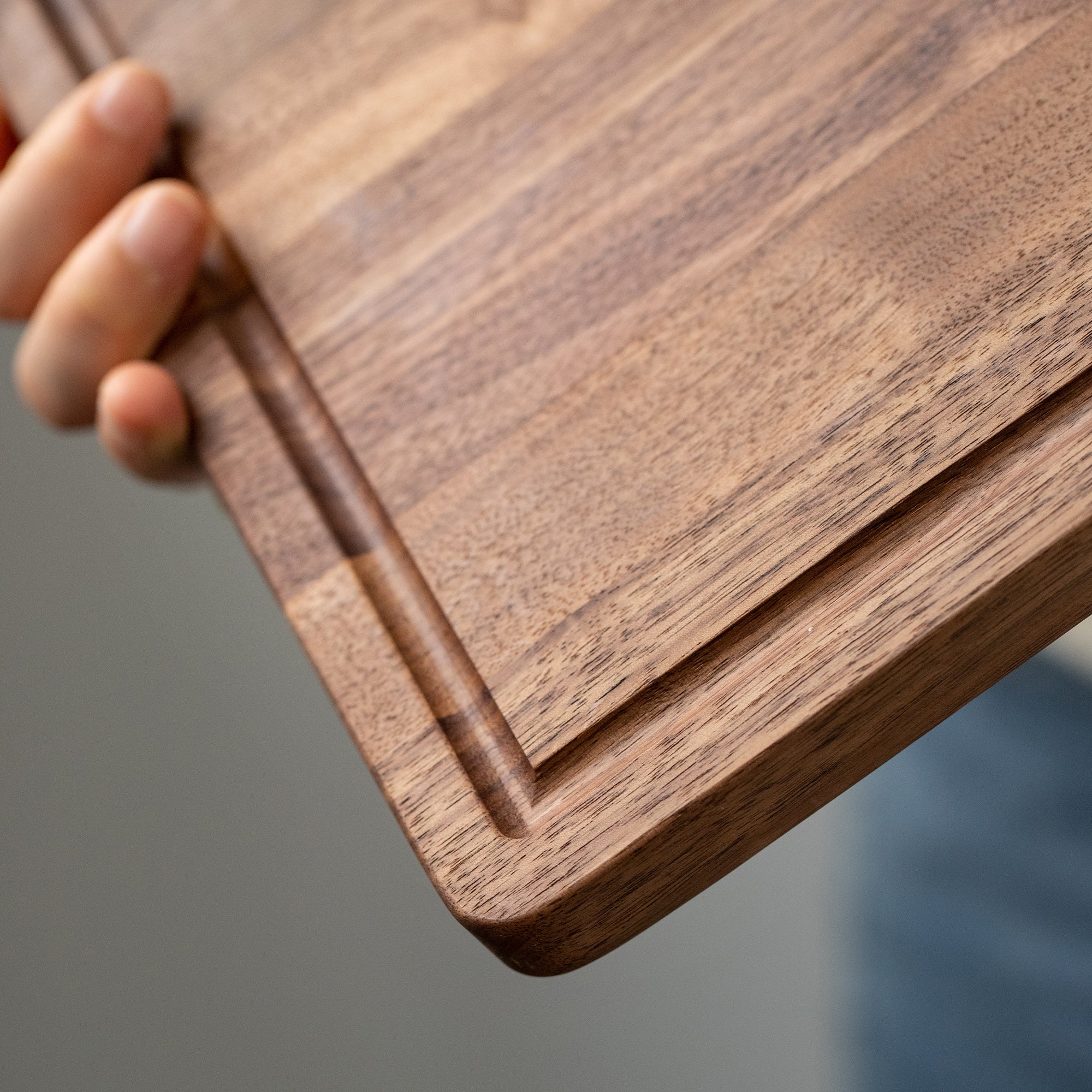 Cutting Board with Juice Groove