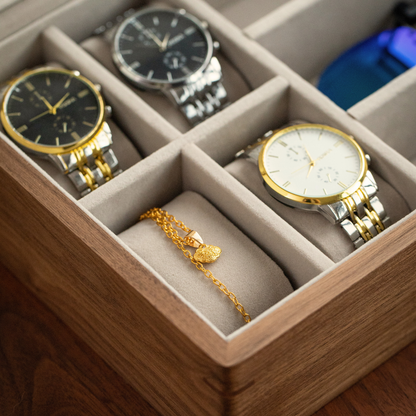 Watch&Glass Box 4+3 slots