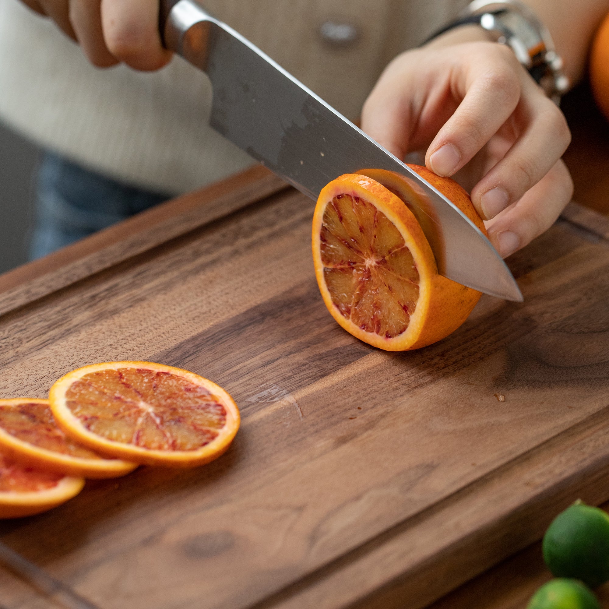 Cutting Board with Juice Groove