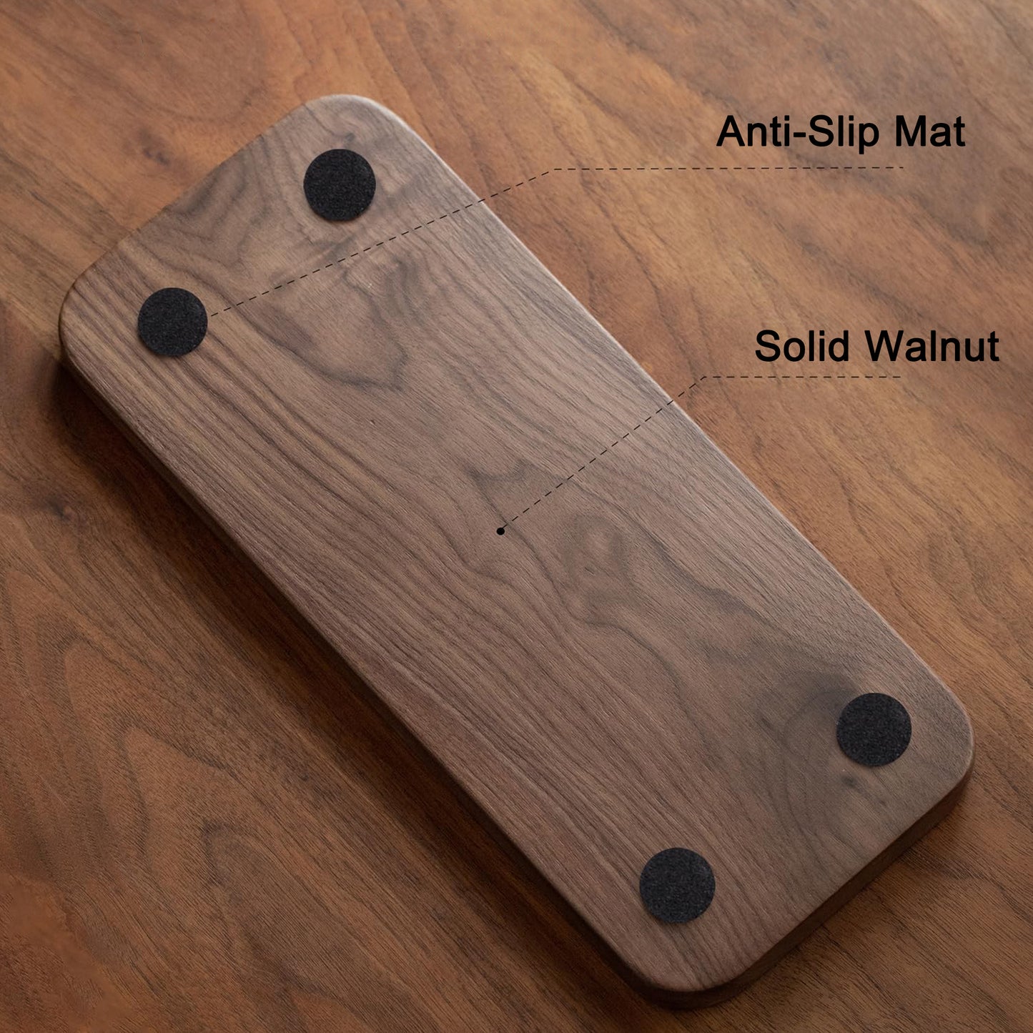 Walnut Serving Tray, 11.8×5”