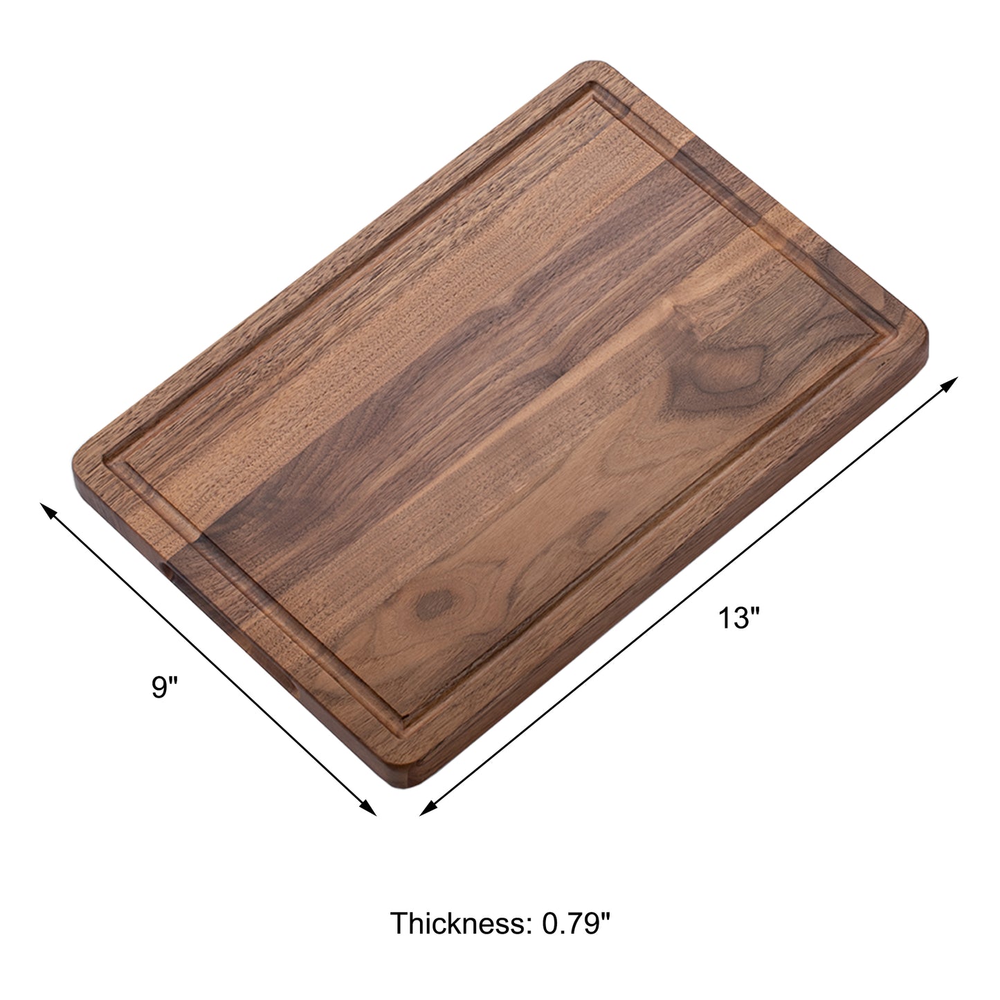 Walnut Cutting Board with Juice Groove