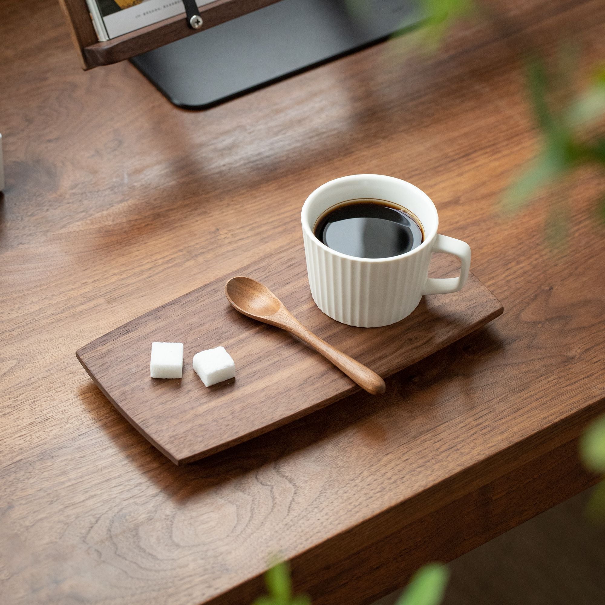 Walnut Curved Edge Tray