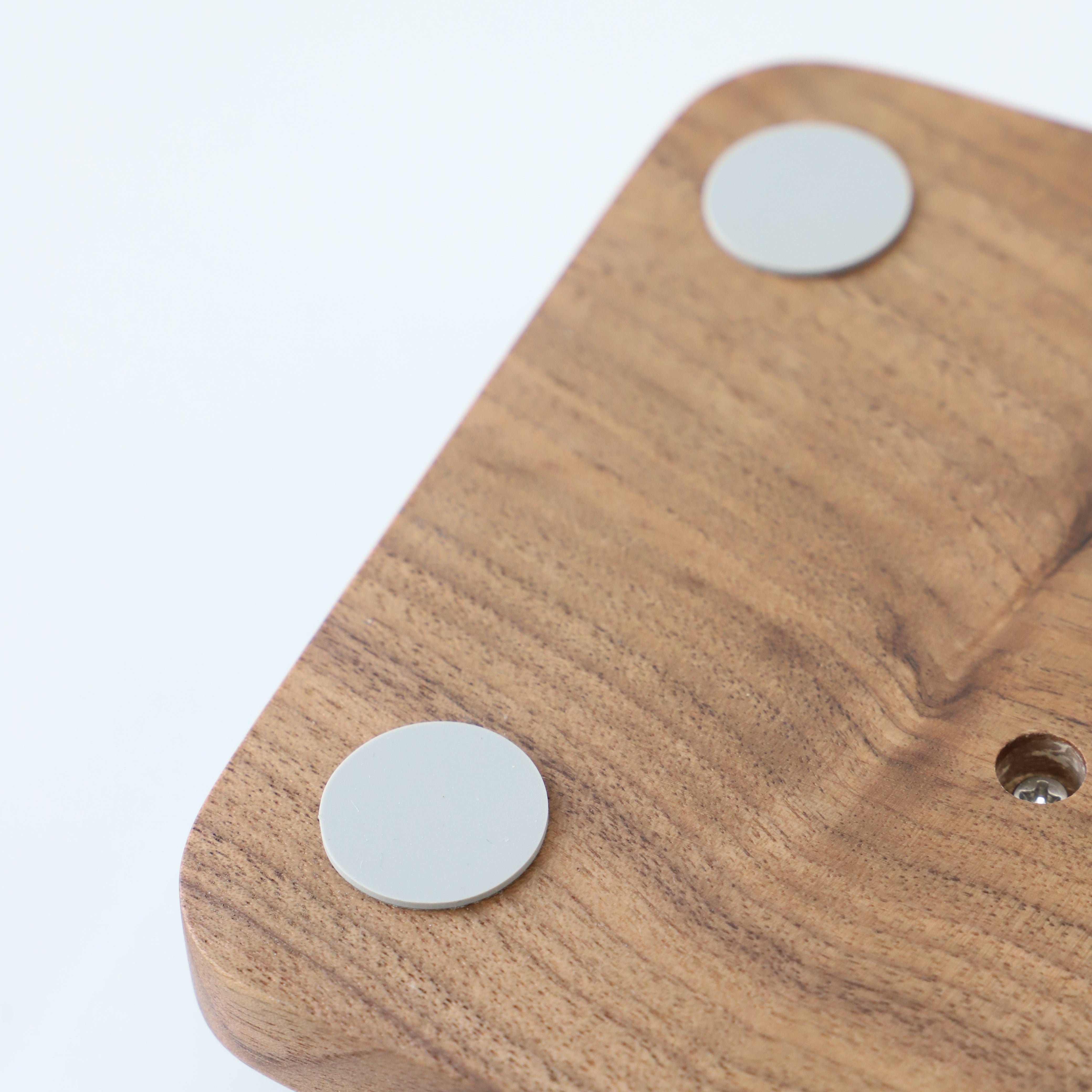 Walnut Tablet Stand for Desk
