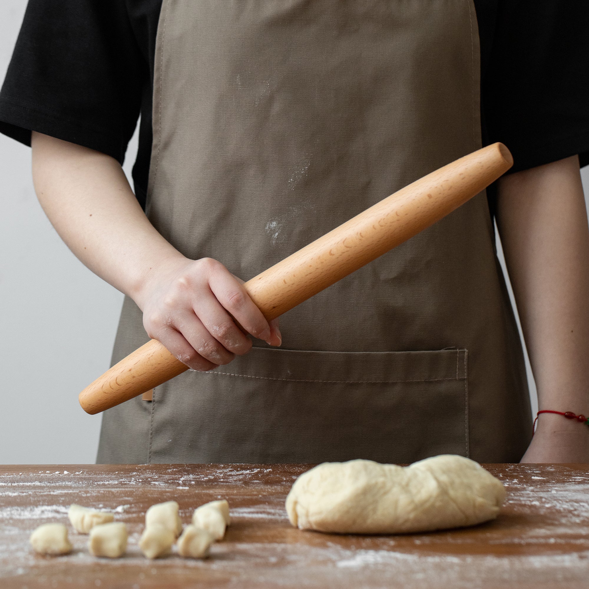 Wooden Rolling Pin  15.75”